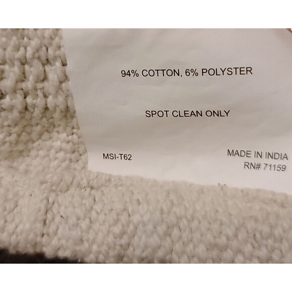 Cotton Made India Table Runner Boho 66”x13” - Picture 6 of 6